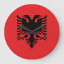 Suche nach albanien wanduhren Flagge