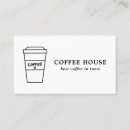 Suche nach cup visitenkarten Café
