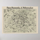 Suche nach alte karten poster Paris