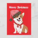 Suche nach weihnachtshund postkarten Weihnachtswelpe