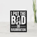 Suche nach badminton karten Wettbewerb
