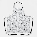 Suche nach muster schürzen Schwarz