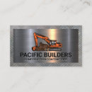 Suche nach graben visitenkarten Bagger