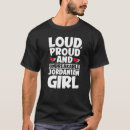 Suche nach jordanier tshirts Stolz
