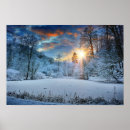 Suche nach winter forest poster Blue