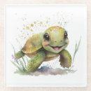 Suche nach niedliche schildkröte untersetzer Aquarell