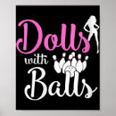 Suche nach bowling teams poster Spaß