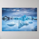 Suche nach eis poster Gletscherlagune