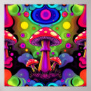 Suche nach psychedelische pilze poster Retro