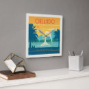 Suche nach florida wanduhren Vintages reiseplakat