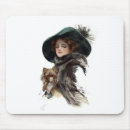Suche nach vintager hut mousepads Frau