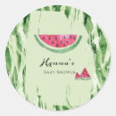 Suche nach wassermelone party aufkleber Aquarell
