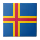 Suche nach inseln fliesen Flagge