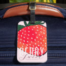 Suche nach erdbeere gepäckanhänger Süß