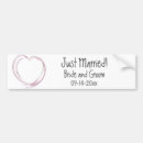 Suche nach hochzeits autoaufkleber Newly weds