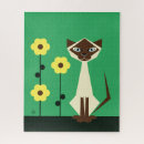 Suche nach siamese cat puzzle Blume