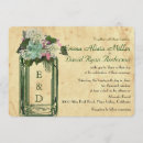 Suche nach mason jar wedding einladungen Rustikal
