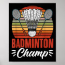 Suche nach schläger poster Badminton trainer