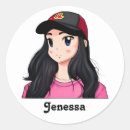 Suche nach der anime aufkleber Mädchen