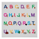 Suche nach buchstaben und farben poster Abc