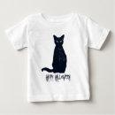 Suche nach silhouette der schwarzen katze tshirts Für kinder
