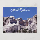 Suche nach der mount rushmore postkarten Reise