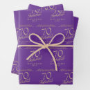 Suche nach 70 geburtstag geschenkpapier Lila