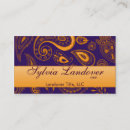 Suche nach paisley visitenkarten Lila