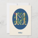 Suche nach monogramm m einladungen Initialen