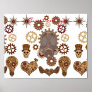 Suche nach skull poster Steampunk
