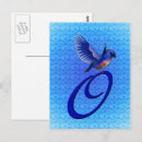 Suche nach blaue buchstaben postkarten Monogramm
