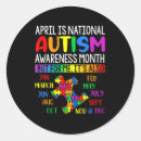 Suche nach autism awareness aufkleber April