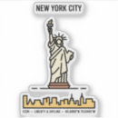 Suche nach liberty aufkleber New york city