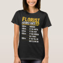 Suche nach floristen tshirts Blume