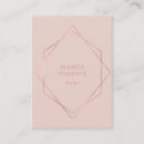 Suche nach rosegold visitenkarten Modern