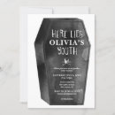Suche nach coffin einladungen Tod meiner jugend