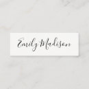 Suche nach kursiv visitenkarten Minimal