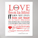 Suche nach liebe ist geduldig poster Für sie/ihn