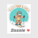 Suche nach ski cartoon aufkleber Skifahrer