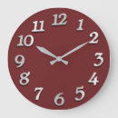 Suche nach maroon wanduhren Burgundy