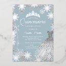 Suche nach schneeflocke quinceanera einladungen 15