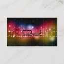 Suche nach disco party visitenkarten Diskjockey