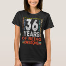 Suche nach 36 geburtstag tshirts Retro