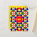 Suche nach geometrisches muster postkarten Grün