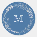 Suche nach der silbernen hochzeit aufkleber Blau und silber