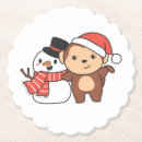 Suche nach schneemann untersetzer Winter