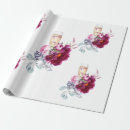 Suche nach elegante blumen geschenkpapier Bride