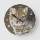 Suche nach wilde katzen wanduhren Wildkatze