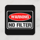 Suche nach gefahr visitenkarten Warnung