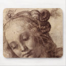 Suche nach das gesicht der frau mousepads Porträt